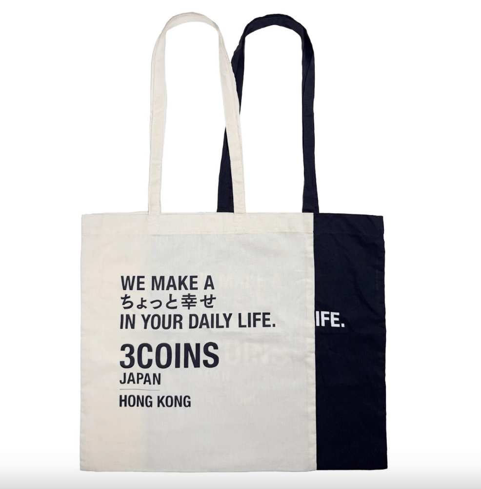 3COINS必買產品｜2. 台灣限定版帆布袋